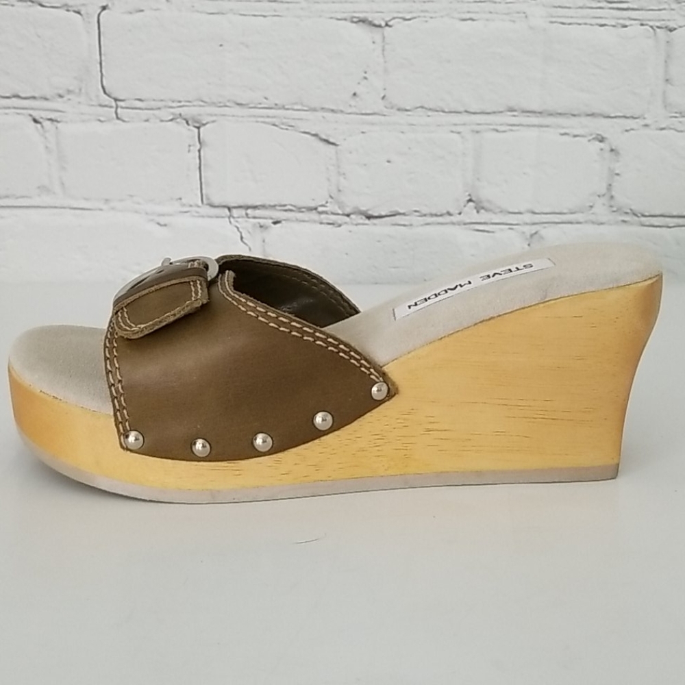 Steve Madden Drills Wedge Sandals